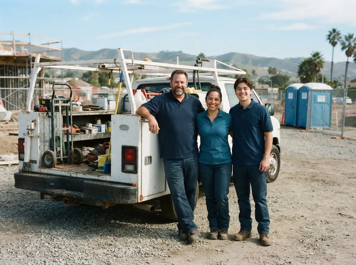 The FreshBridge Portable Toilets team, portable toilet rentals in Ventura, CA